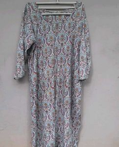 Pure Cotton Kurta Set Xxl( Bust 40-42)