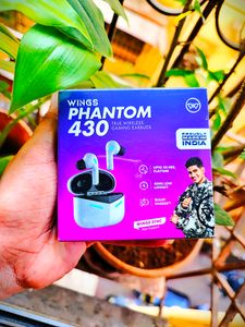 Wings Phantom 430 Wireless Earbuds 50Hour Playtime