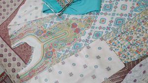 Sky Pashmina Suit