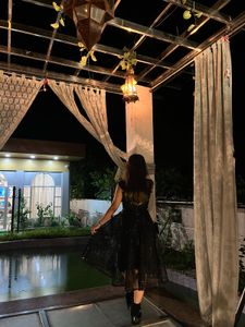 Elegant Black Midi Dress