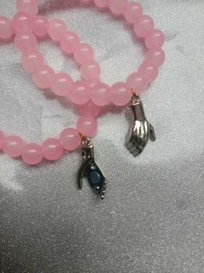 Rose Quartz Bracelet Set