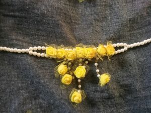 Haldi Necklace Set