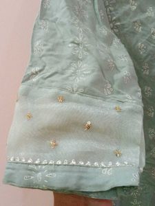 Elegant Sea Green Kurta