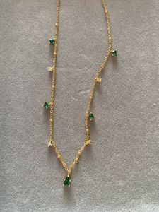 Anti Tarnish Stone Necklace