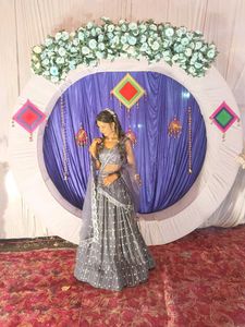 Grey Embellished Lehenga Choli