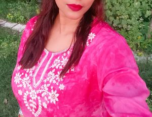 Plus Size Chikankari Kurti