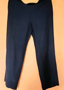 Embroidered Palazzo With Two Pockets
