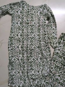 Floral Print Kurta Set