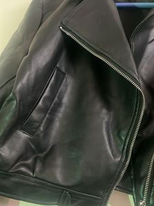 Y2K Leather Crop Jacket