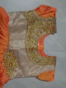 Orange Grand Dress