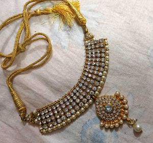 Golden Silver Necklace