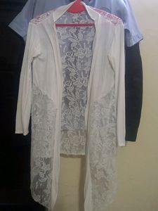 White Net Shrug