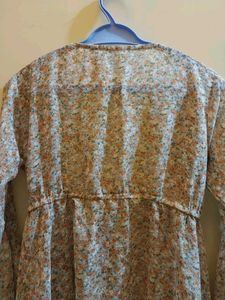 Floral Print Shrug