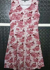 Floral Print Sleeveless Dress