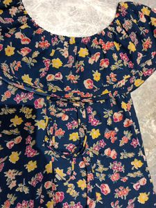 Floral Off-Shoulder Dress