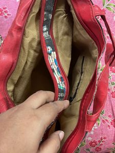 Funky Graphic Print Tote Bag