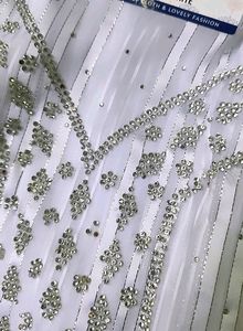 Set Of 3 Pearl White Diamond Work Suit🌸💕