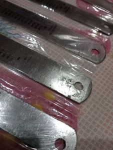 Pack of 12 iron ruler