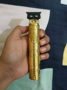 Gold Etched Hair Trimmer