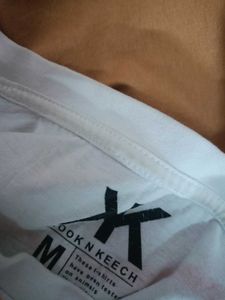 Abstract Print T shirt