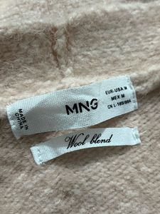 Mango Pink Pearl Embellished Cardigan