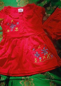 Cute Rose Baby Dress