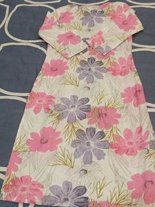 Zudio Floral Print Kurti