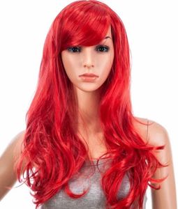 Red Ariel Wig