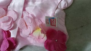 Pink Flower Girl Dress