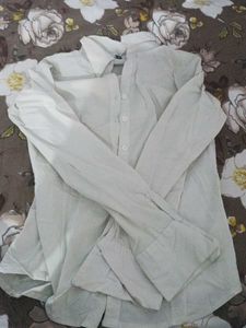 Classic White Button-Down Shirt