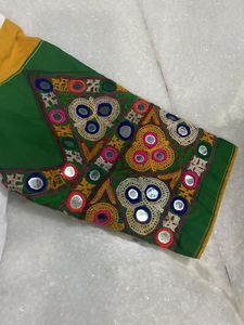 Handmade Hand Embroidery Navratri Garba Blouse