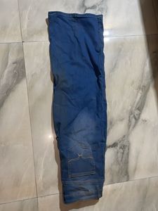 Ripped Wide Leg Jeans