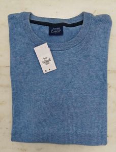 John Cabot Blue Sweater