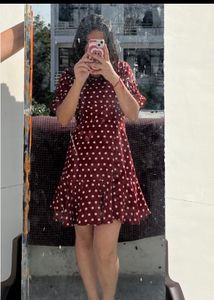 Red Polkadot Dress