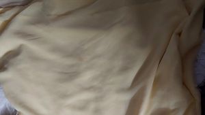 Light Yellow Chiffon Top