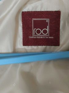 Elegant Cream &amp; Maroon Sherwani