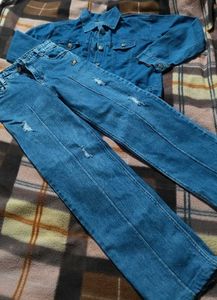 Denim Jeans And Jacket 🧥