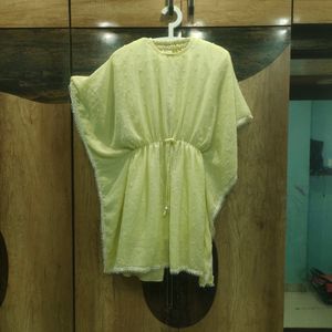yellow stylish kaftan with sharara pant 🟡💛