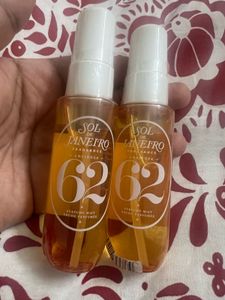 2 bottles Sealed Sol de Janeiro '62 Perfume Mist