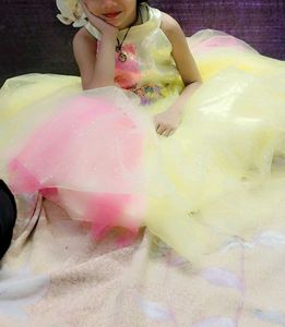 Light Weight Girls Gown With Inner