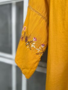 Stylish Mustard Top