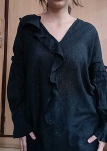 PRICE DROP -Black Zara Top