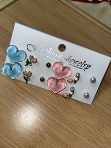 Combo 4 earing set and 1 pendant