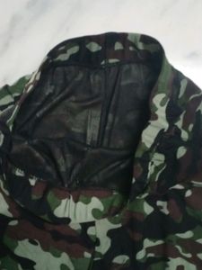 Army Print Jeggings For Gym