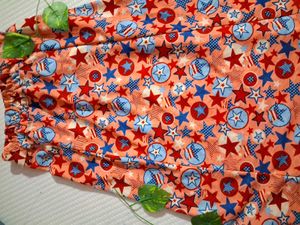 Printed Skirt (Knee Length)