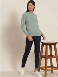 Los Angeles Embellished Sweatshirt