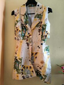 NASSH Cutout Blazer Vest