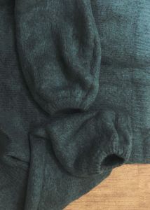 h&amp;m Teal Knit Sweater with bell sleeves