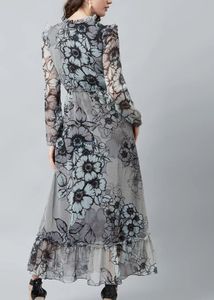Floral Print Maxi Dress