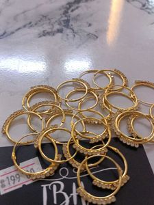 Combo pack of 12 pairs Hoop Earrings at wholesale